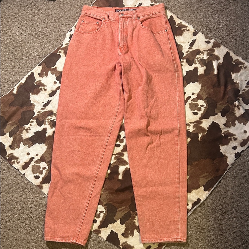 Corniche Coral High Rise Denim Jeans 32/32